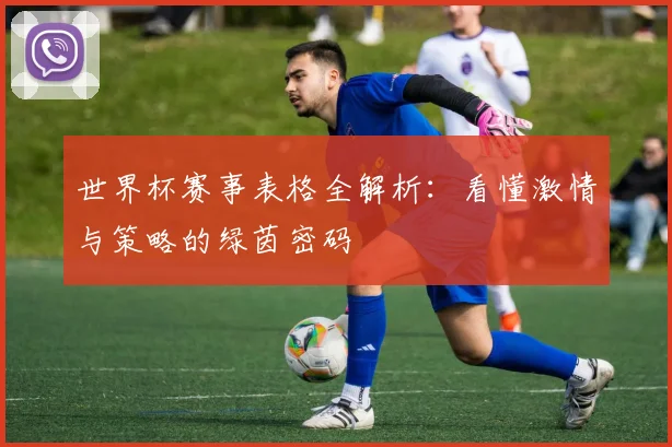 世界杯赛事表格全解析:看懂激情与策略的绿茵密码