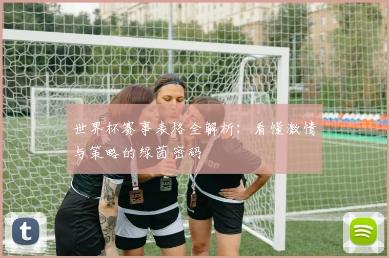 世界杯赛事表格全解析:看懂激情与策略的绿茵密码